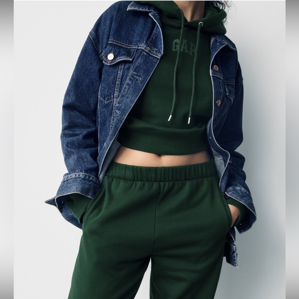 NWT Gap oversized icon denim jacket